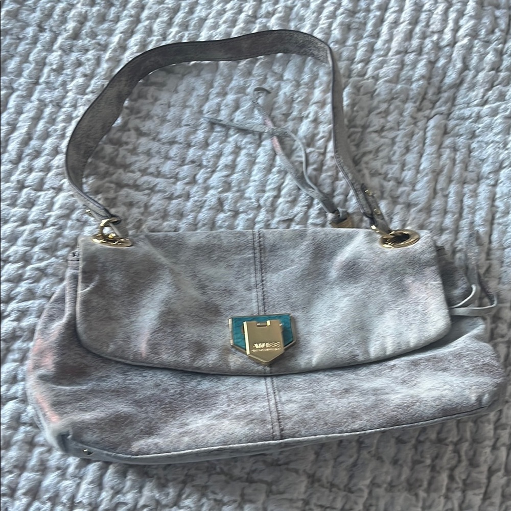 Aimee Kestenberg Gray Shoulder Bag